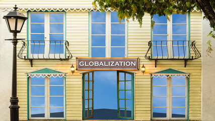 Street Sign to Globalization