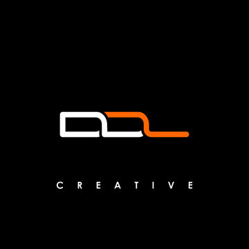 DDL Letter Initial Logo Design Template Vector Illustration