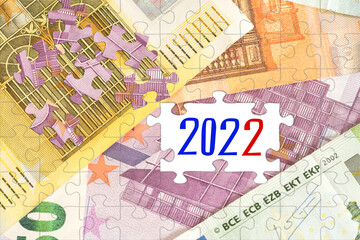Euro Geld und das Jahr 2022