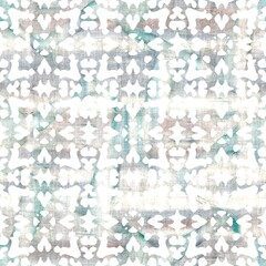 Seamless white on color interior wall tile style surface pattern design for print. High-quality illustration. Ornate overlay contemporary textile graphic design. Floor wall cover in Portuguese style.