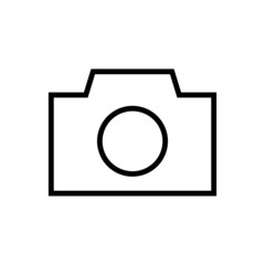 camera photo icon vector