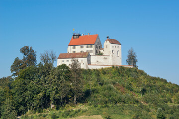 Fototapeta na wymiar Schloss Waldburg im Landkreis Ravensburg