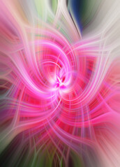 Pink fractal