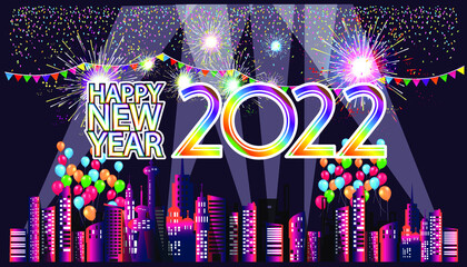 Label 2022 text  - modern Idea and Concept Vector illustration.