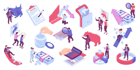 Isometric Finance Set