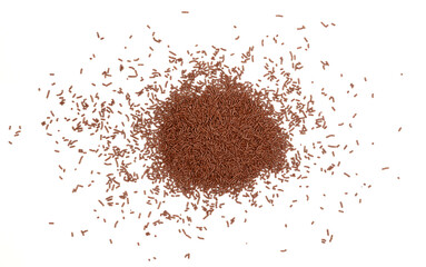Typical dutch chocolate sprinkles (hagelslag)