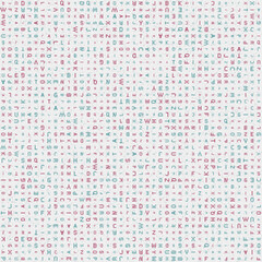 Abstract Geometric Pattern generative computational art illustration