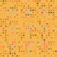 Abstract Geometric Pattern generative computational art illustration