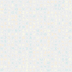 Fototapeta premium Abstract Geometric Pattern generative computational art illustration