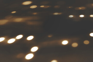 Colorful blurred light