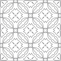 Design monochrome grating pattern,black and white patterns.Repeating geometric tiles from stripe elements. black ornament.