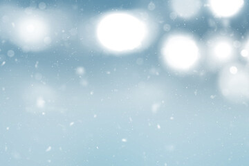 Colorful blurred light