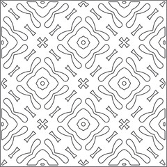 Design monochrome grating pattern,black and white patterns.Repeating geometric tiles from stripe elements. black ornament.