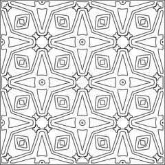 Design monochrome grating pattern,black and white patterns.Repeating geometric tiles from stripe elements. black ornament.