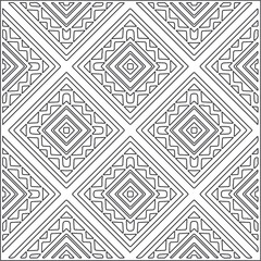 floral pattern background.Repeating geometric pattern from striped elements.  Black pattern. 