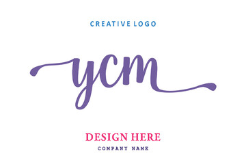 YCM lettering logo is simple, easy to understand and authoritative