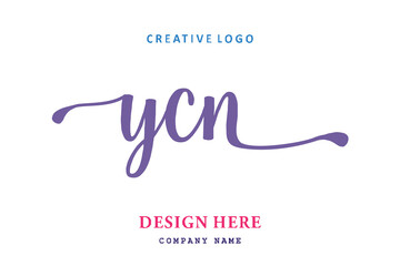 YCN lettering logo is simple, easy to understand and authoritative