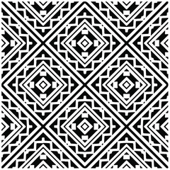 
Vector seamless models. Modern stylish texture. Composition from regularly repeating geometrical element. Monochrome, simple. Vector illustrations.
