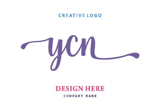 YCN lettering logo is simple, easy to understand and authoritative
