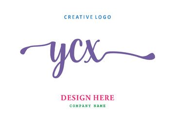 YCX lettering logo is simple, easy to understand and authoritative