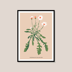 Botanical illustration wall print poster 