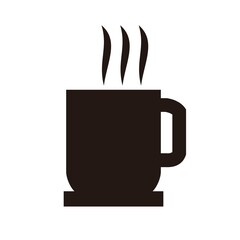 hot coffee drink icon vector design