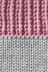 Abstract knitted background