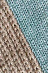 Abstract knitted background