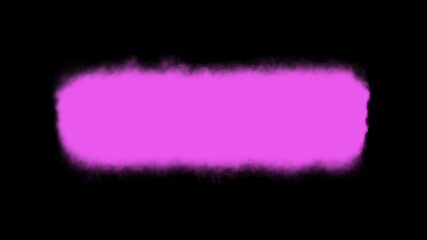 pink cloud on a black background. pink abstract design on black background