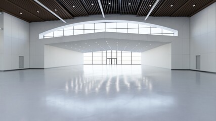 Fototapeta premium Exhibition Hall Interior 2