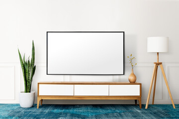 TV in modern living room
