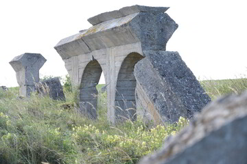 Bunkerruine; Rocket Test Area Germany