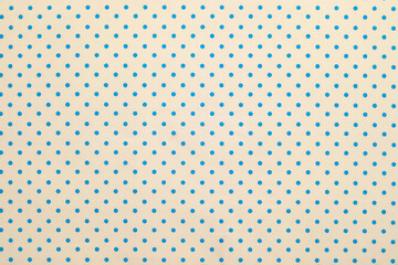 Background from polka dot fabric