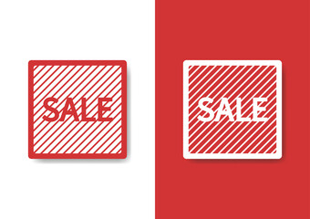 Christmas sale poster. Christmas and New Year Sale Gift Voucher, Discount Coupon Template Vector Illustration.