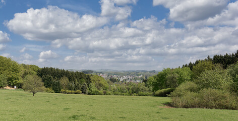 Fototapeta premium Kneipp-Heilbad Bad Marienberg im Westerwald,Deutschland
