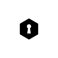 Keyhole logo or icon design