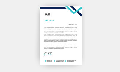 Simple creative modern letter head templates for your project design,a4 sizes.