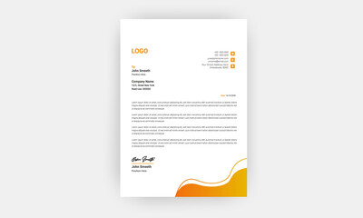 Simple creative modern letter head templates for your project design,a4 sizes.