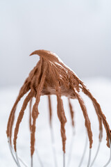 Obraz premium Chocolate ganache cupcake