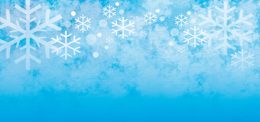 Winter background graphic with snow. The graphic is also to use as cmyk illustration.