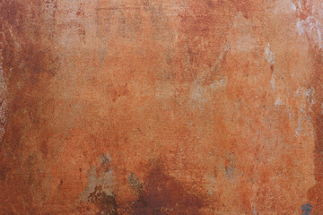 Background with rust, brown rusty iron texture.Old wall paer.