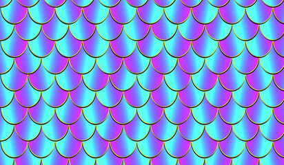 Mermaid scales. fish scales. large-scale pattern.