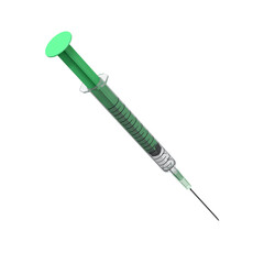 Fototapeta premium Seringue de vaccin