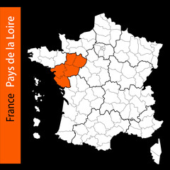 Les régions de France / Région Pays de la Loire	
