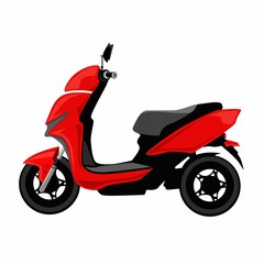 Vector illustration scooter