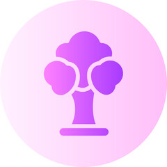 tree gradient icon