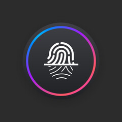 Scan Fingerprint -  UI Icon