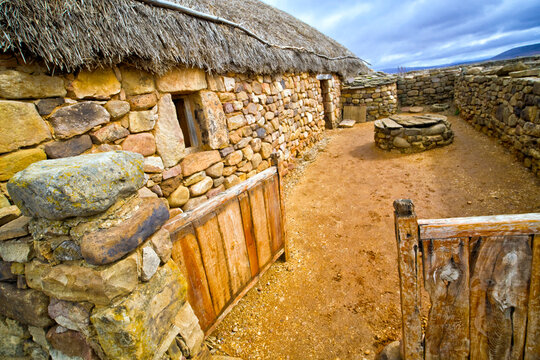 Numancia Archaeological Site, Numancia Ancient Celtiberian Settlement, Cerro de la Muela, Garray, Soria, Castilla y Le&oacute;n, Spain, Europe