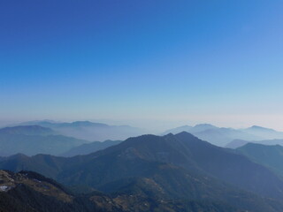 Fototapeta premium mountains and clouds