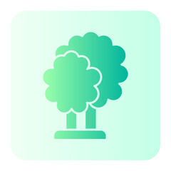 tree gradient icon